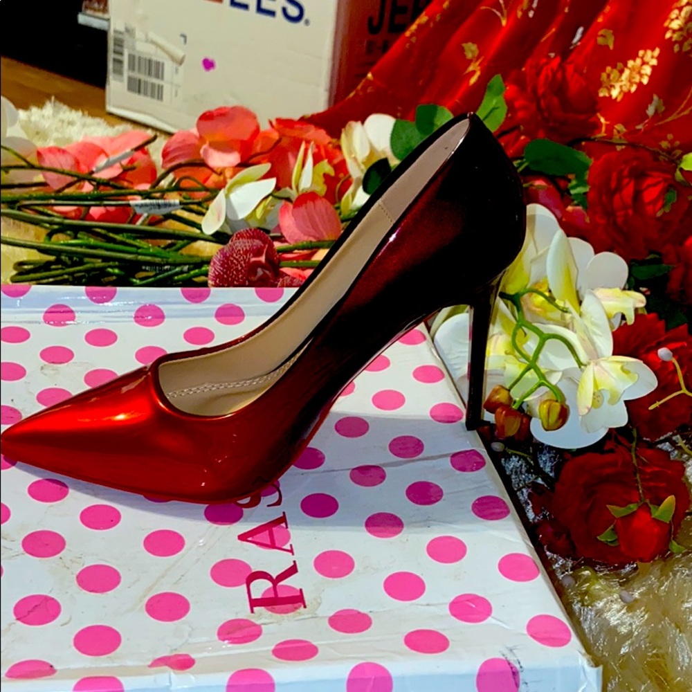 Red high heels
